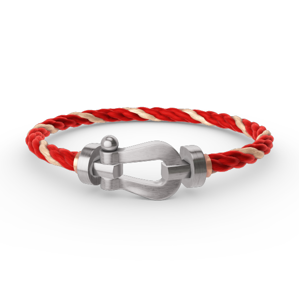 [VA]FORCE LARGE HORSESHOE NO DIAMOND BRACELET SILVER