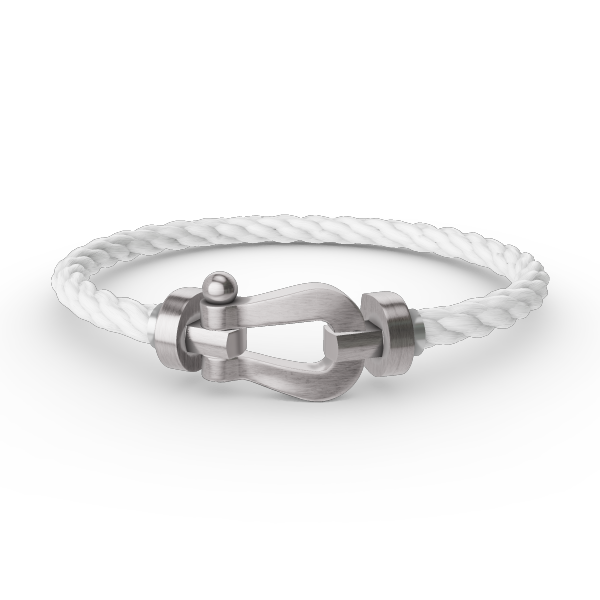[VA]FORCE LARGE HORSESHOE NO DIAMOND BRACELET SILVER