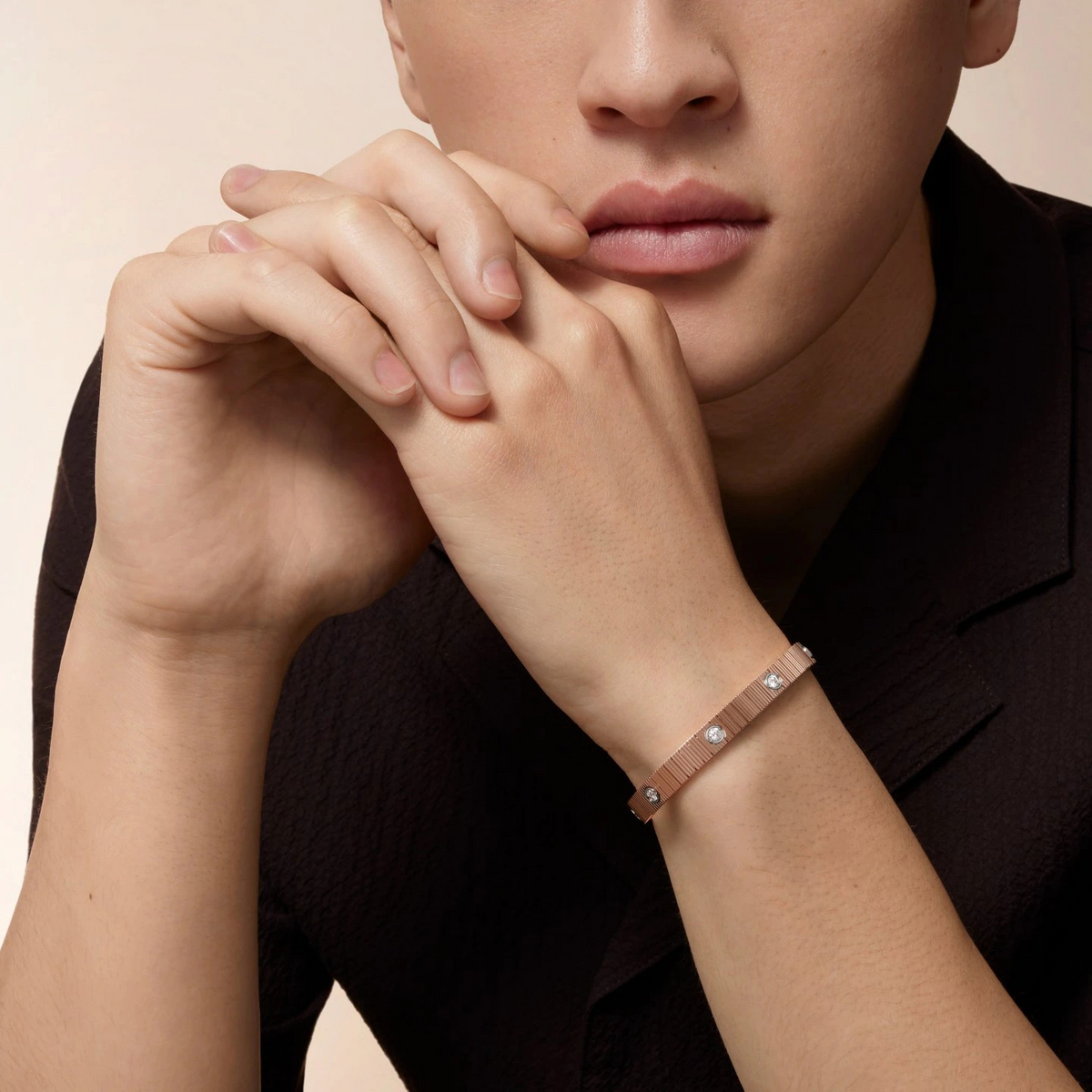 [VA]LOVE UNLIMITED BRACELET, DIAMONDS