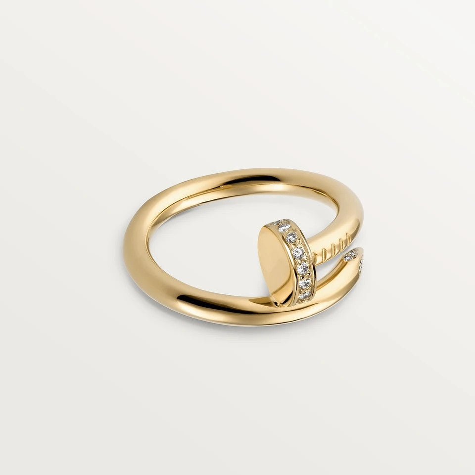 [VA]JUSTE RING 2.65MM GOLD DIAMOND