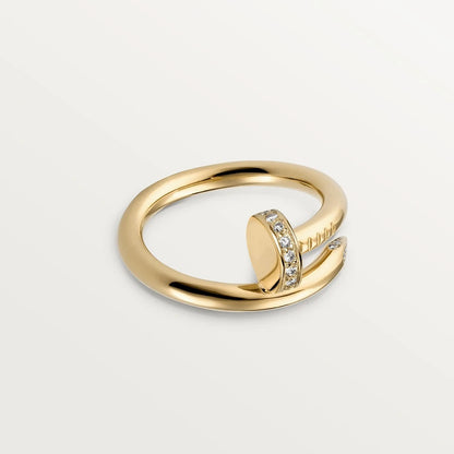 [VA]JUSTE RING 2.65MM GOLD DIAMOND
