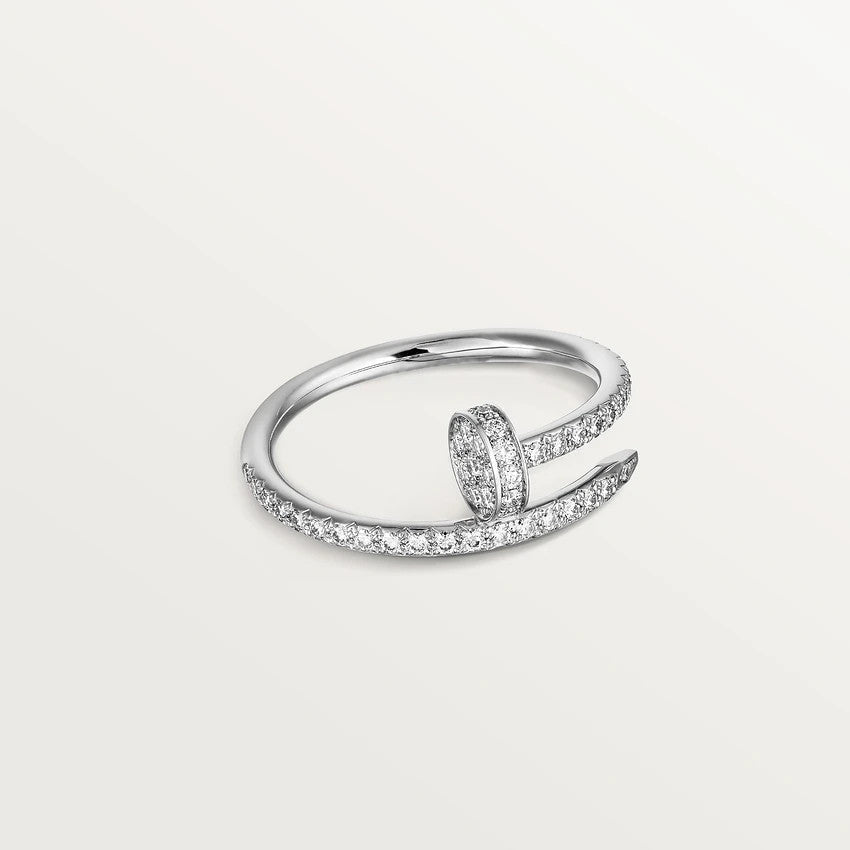 [VA]JUSTE RING 1.8MM SILVER DIAMONDS