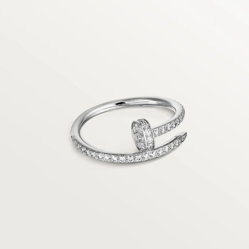[VA]JUSTE RING 1.8MM SILVER DIAMONDS
