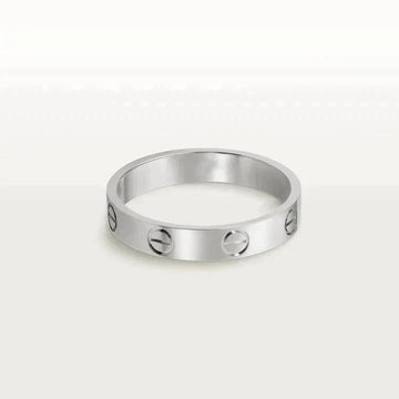 [VA]LOVE RING 4MM 1 DIAMANT SILBER